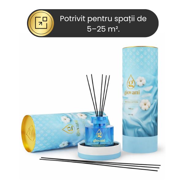 Bețișoare parfumate mikado FRESH COTTON